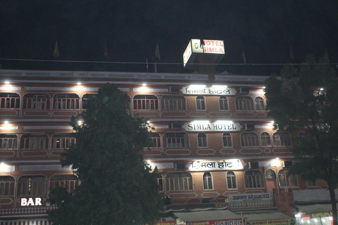 Simla Hotel Jaipur Exteriör bild